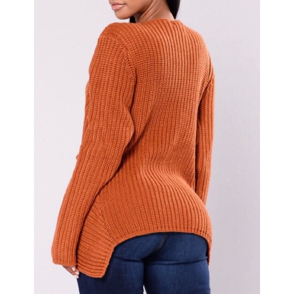 Surplice Sweater - Picture 2 of 4